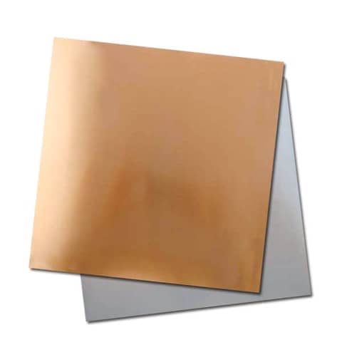 Lastrine in alluminio e rame Deco spessore 1,2 mm - conf. 12 pezzi - 113/7